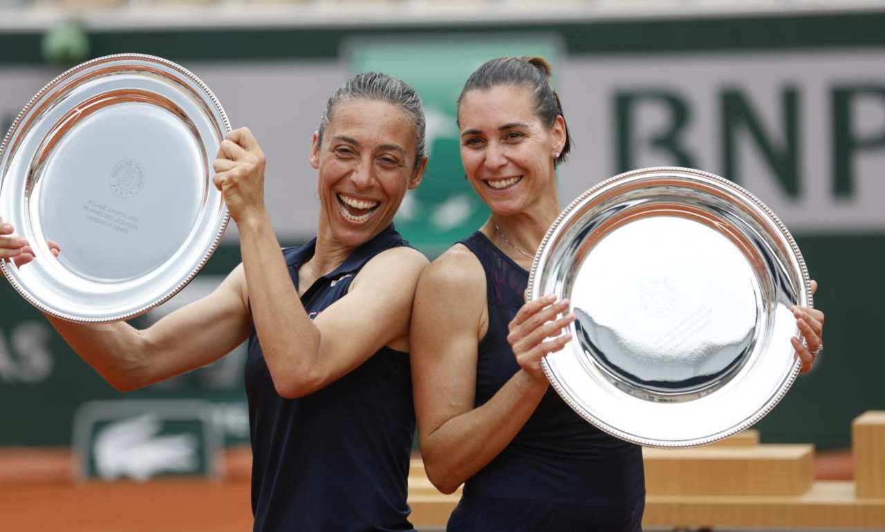 Francesca Schiavone Flavia Pennetta