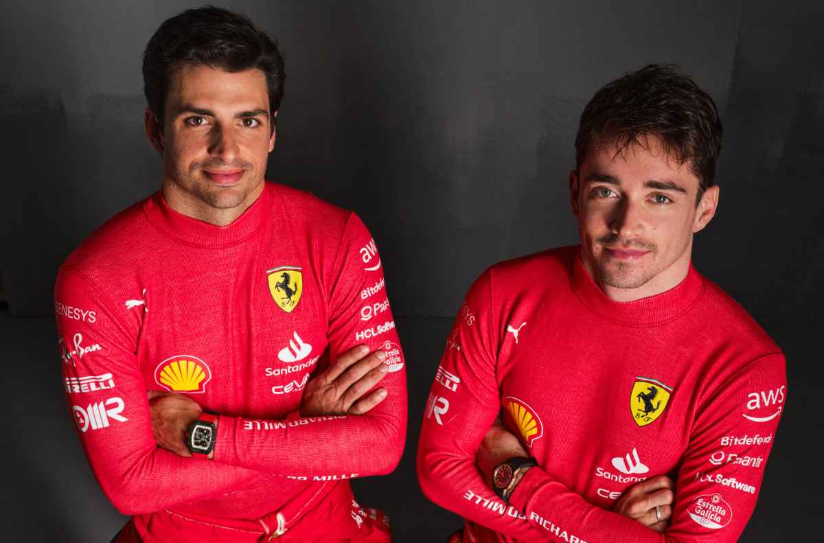 Leclerc e Sainz