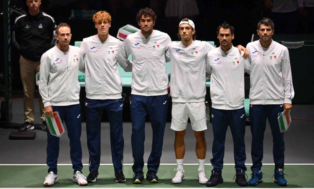 Filippo Volandri Jannik Sinner Matteo Berrettini Lorenzo Musetti Fabio Fognini Simone Bolelli