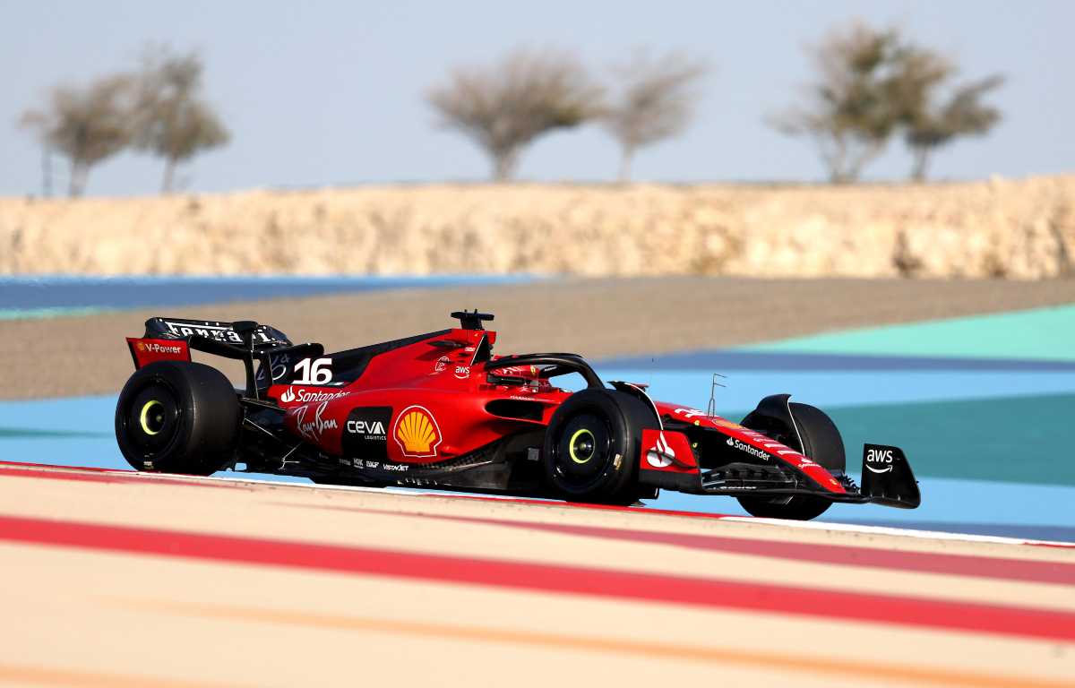 Sainz test Bahrain