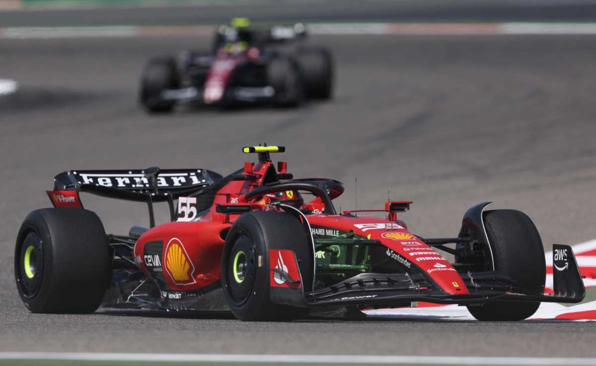Leclerc test Ferrari