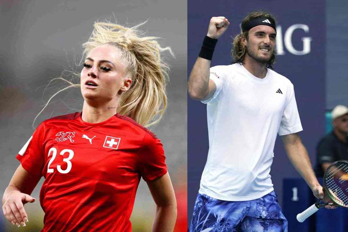 Alisha Lehmann, il commento di Stefanos Tsitsipas