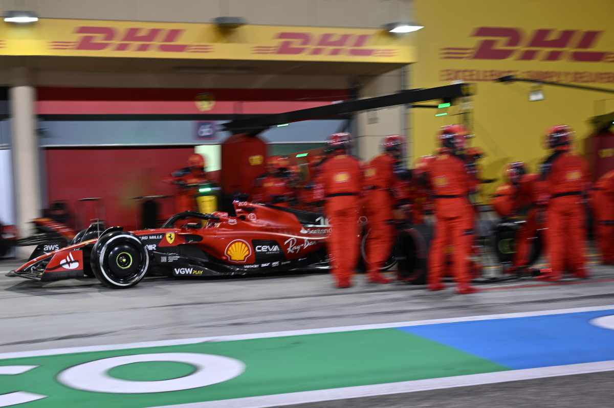 Box Ferrari Leclerc