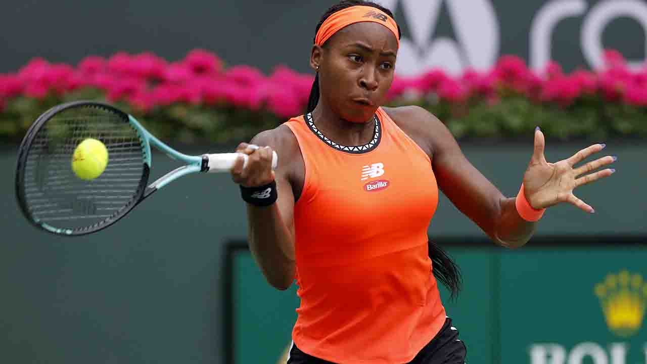 Coco Gauff Tennis Press 230318