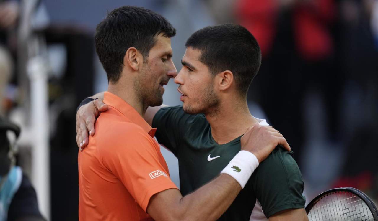 Djokovic e Alcaraz