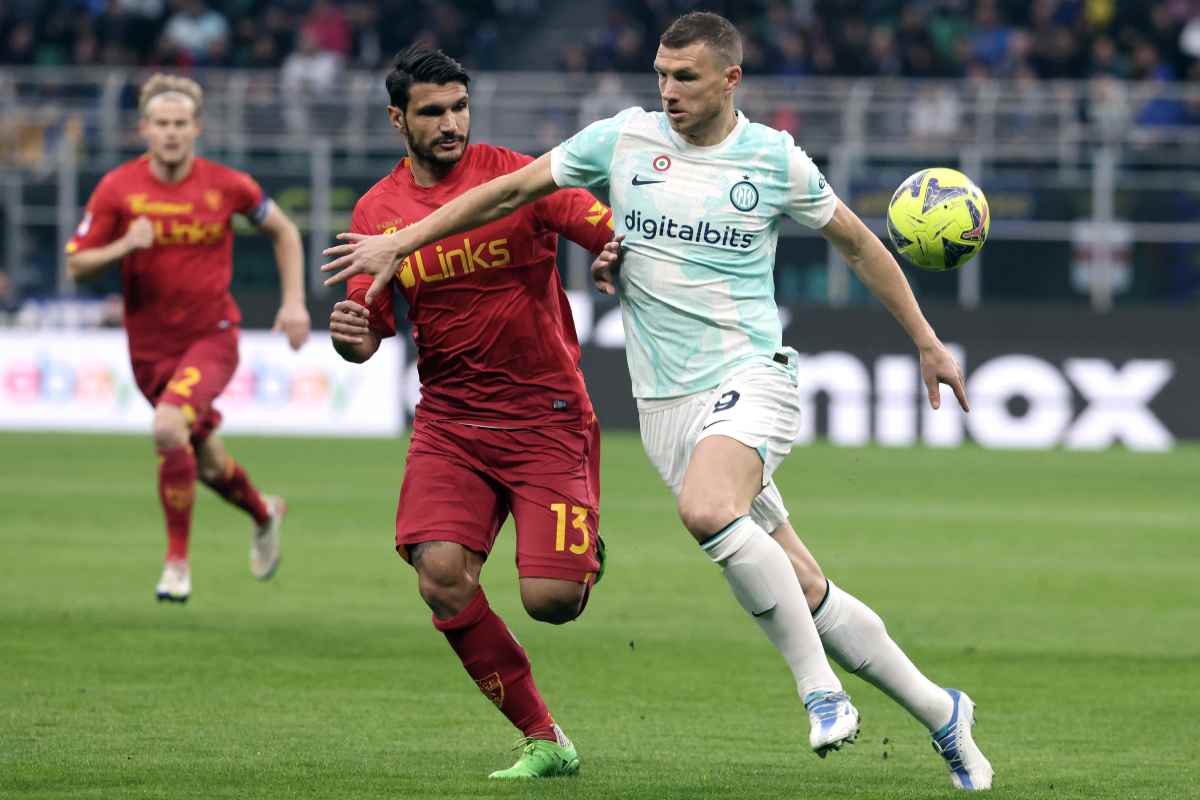 Dzeko via dall'Inter