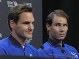 Fritz gela Federer e Nadal