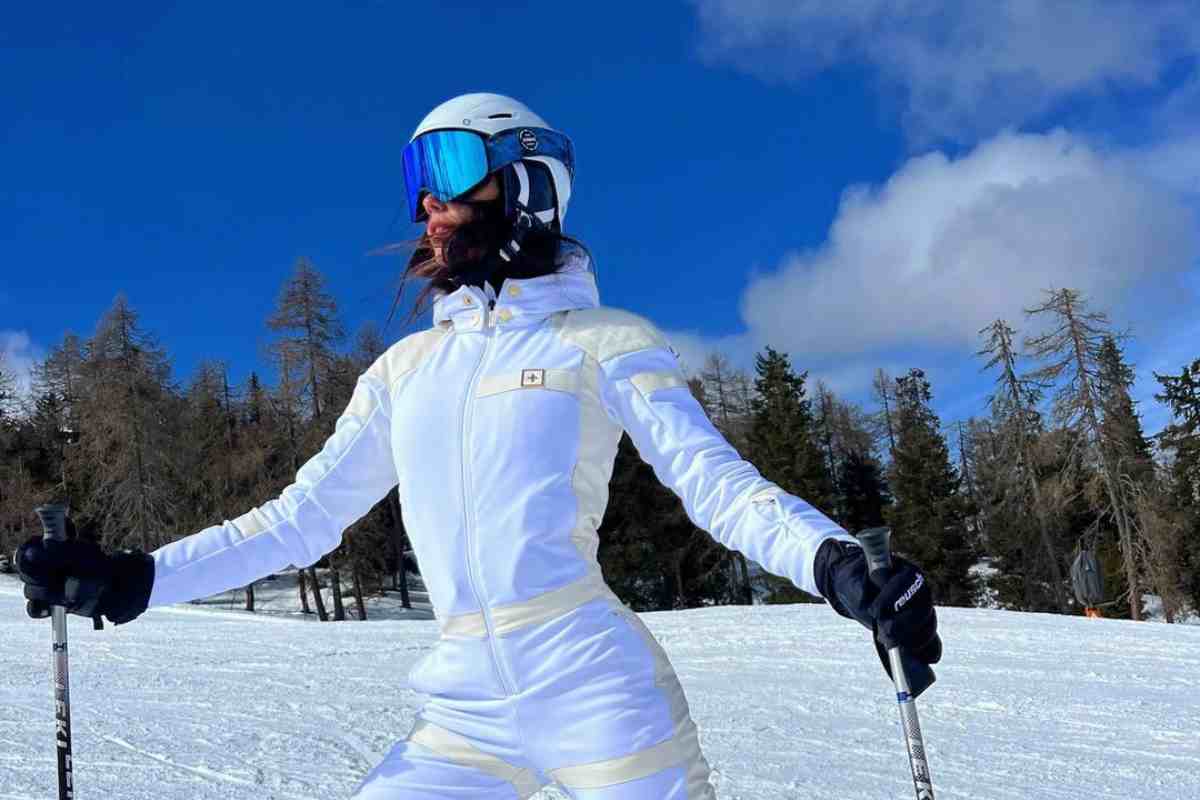 Federica Nargi, una disavventura sulla neve