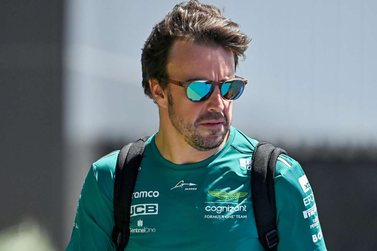 Fernando Alonso Leclerc scintille