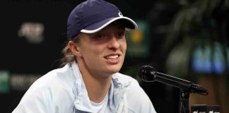 Iga Swiatek Tennis Press 230309