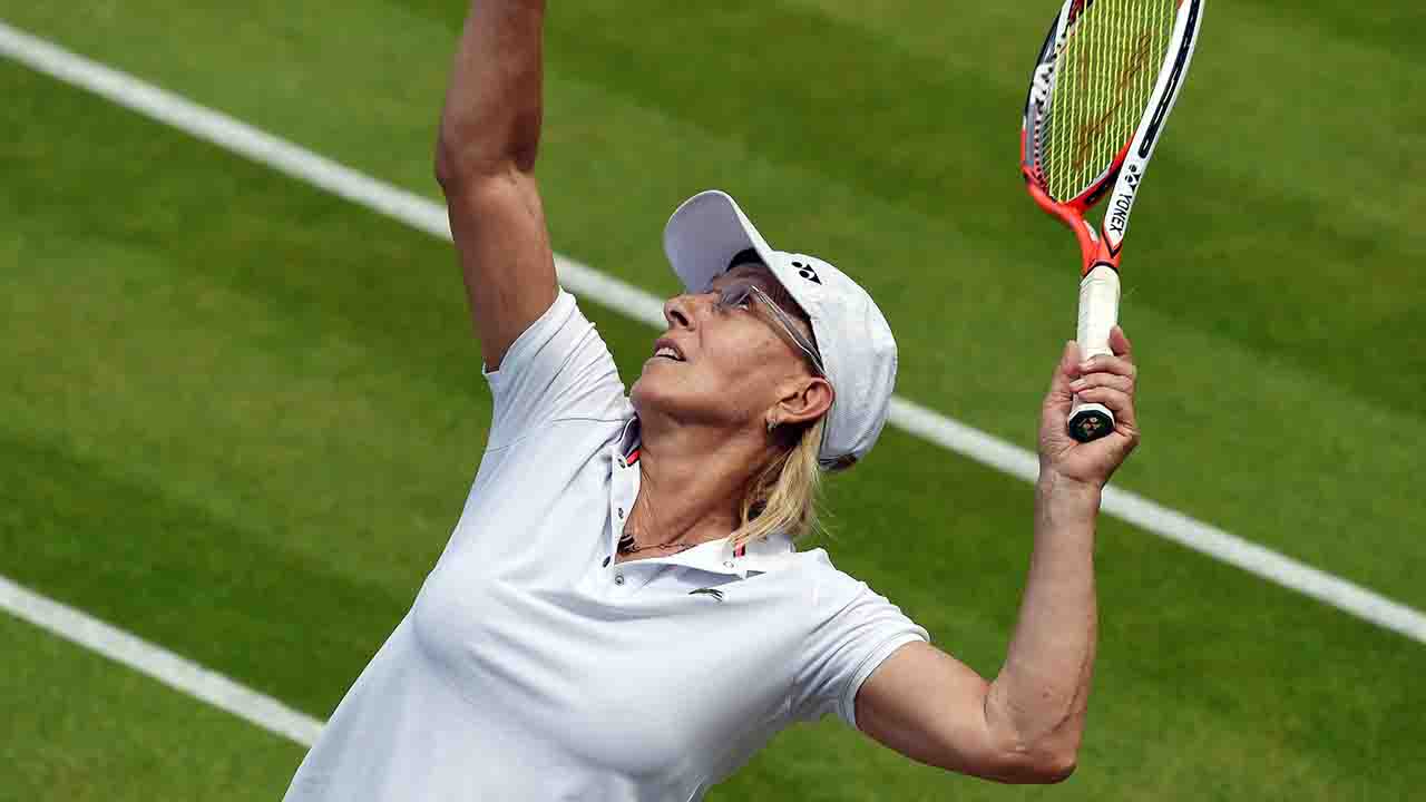 Martina Navratilova 230321 Tennis Press