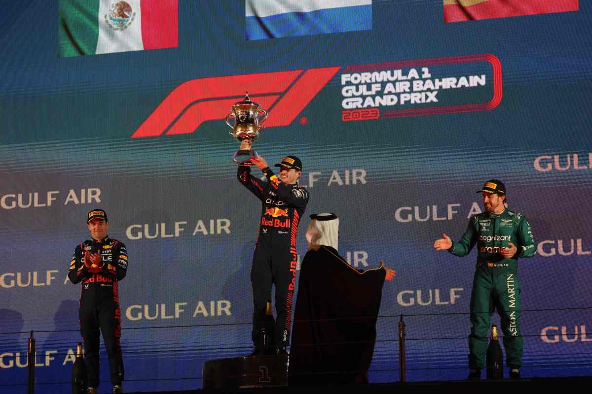 Podio GP Bahrain