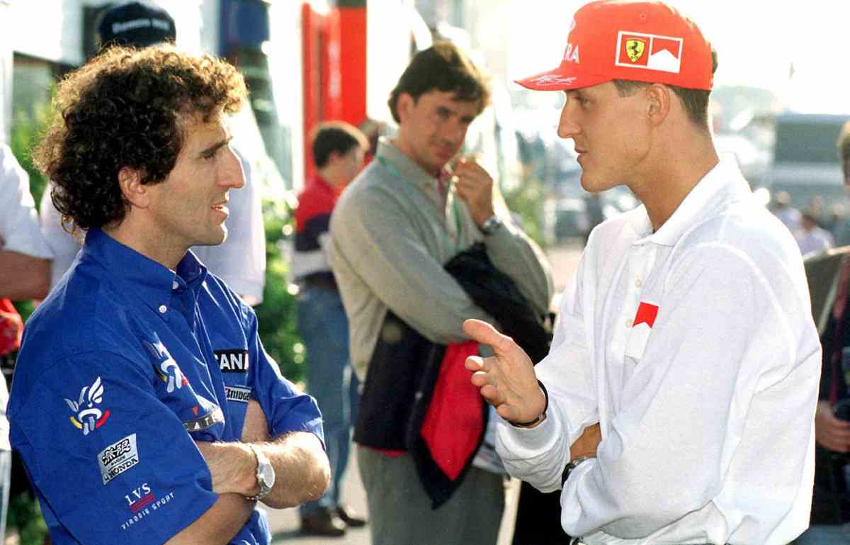 Prost e Schumacher 