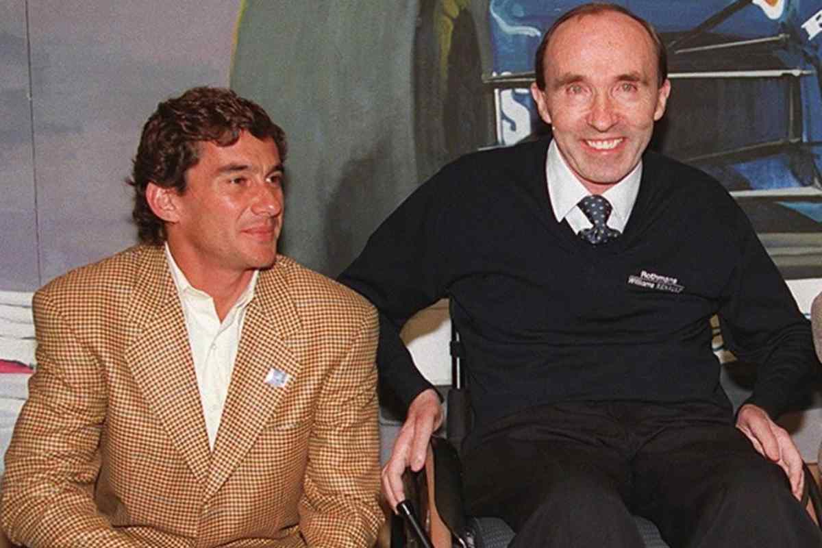 Senna e Sir Williams