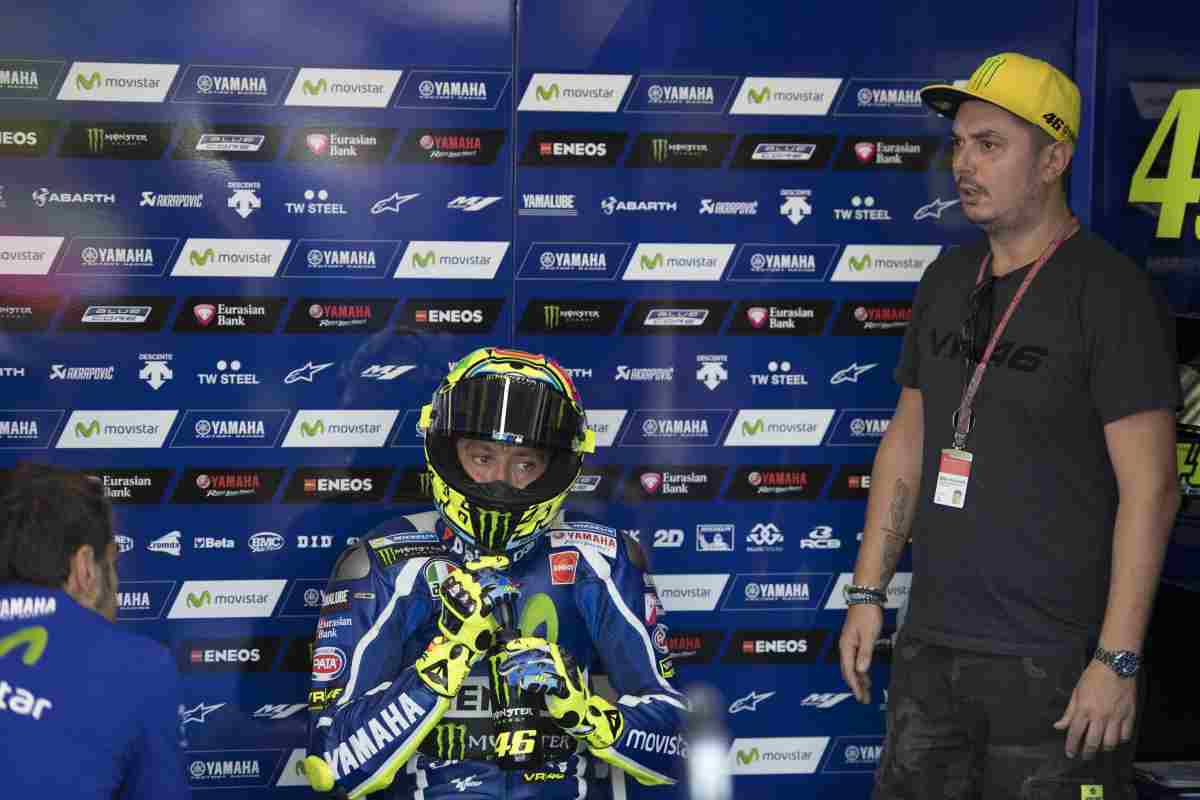 Uccio e Valentino Rossi