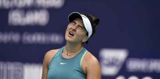Tennis, infortunio per la Andreescu
