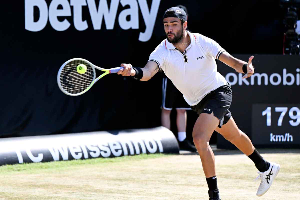 Matteo Berrettini assente a Roma