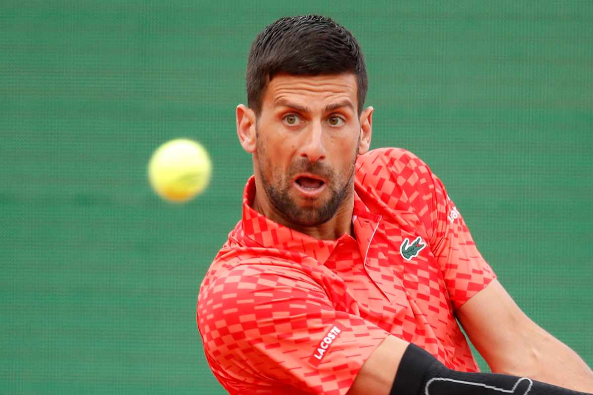 Novak Djokovic, il gomito non è al meglio