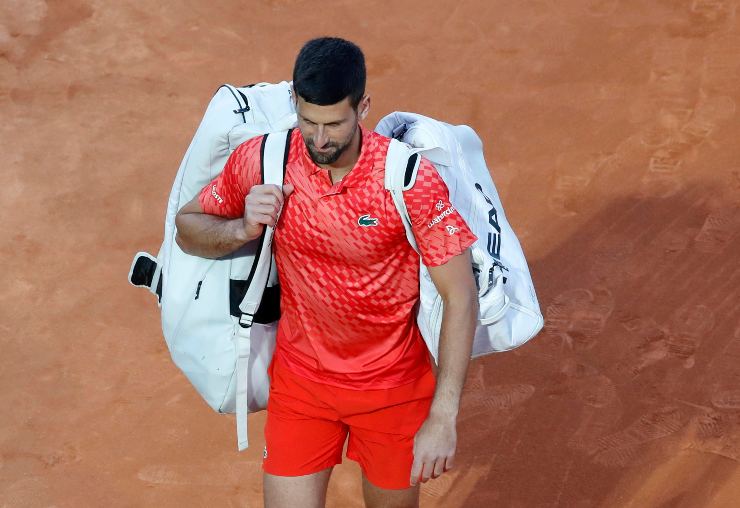 Novak Djokovic ufficiale il forfait a Madrid