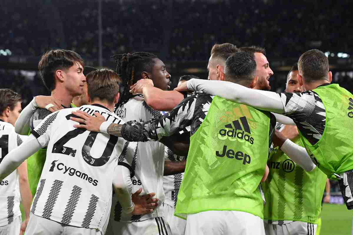 Juventus di nuovo quotata per lo scudetto