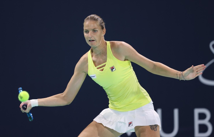 Karolina Pliskova, forfait ufficiale a Madrid