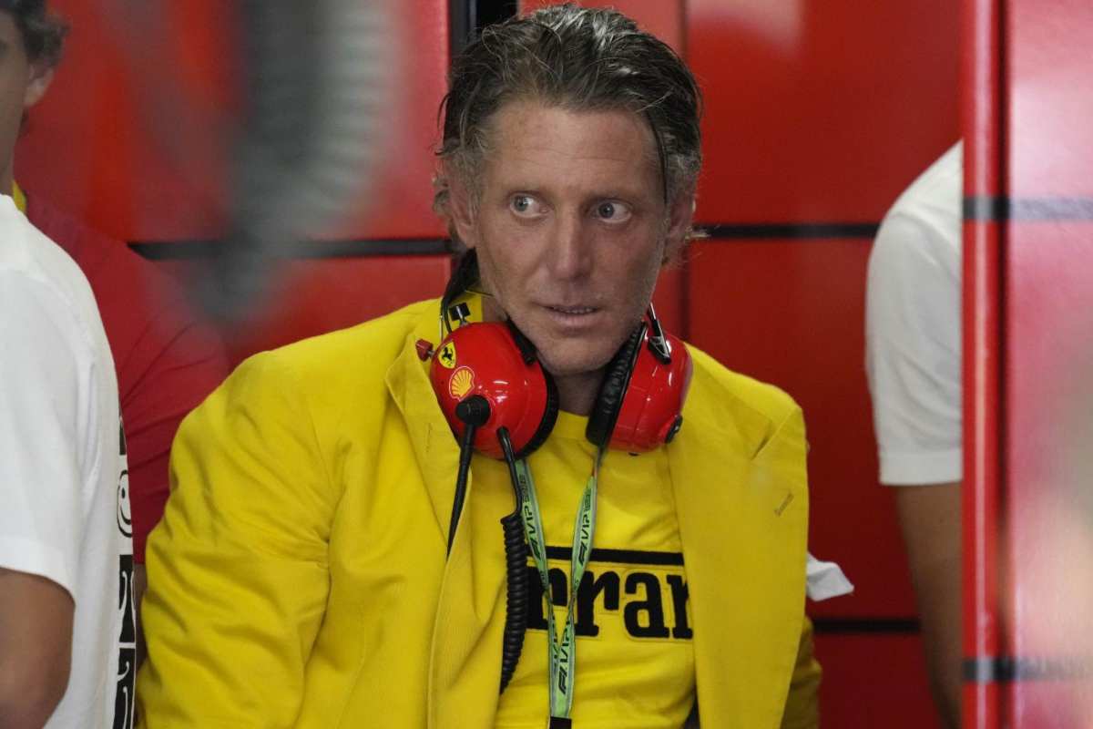 Lapo Elkann, monito alla Ferrari