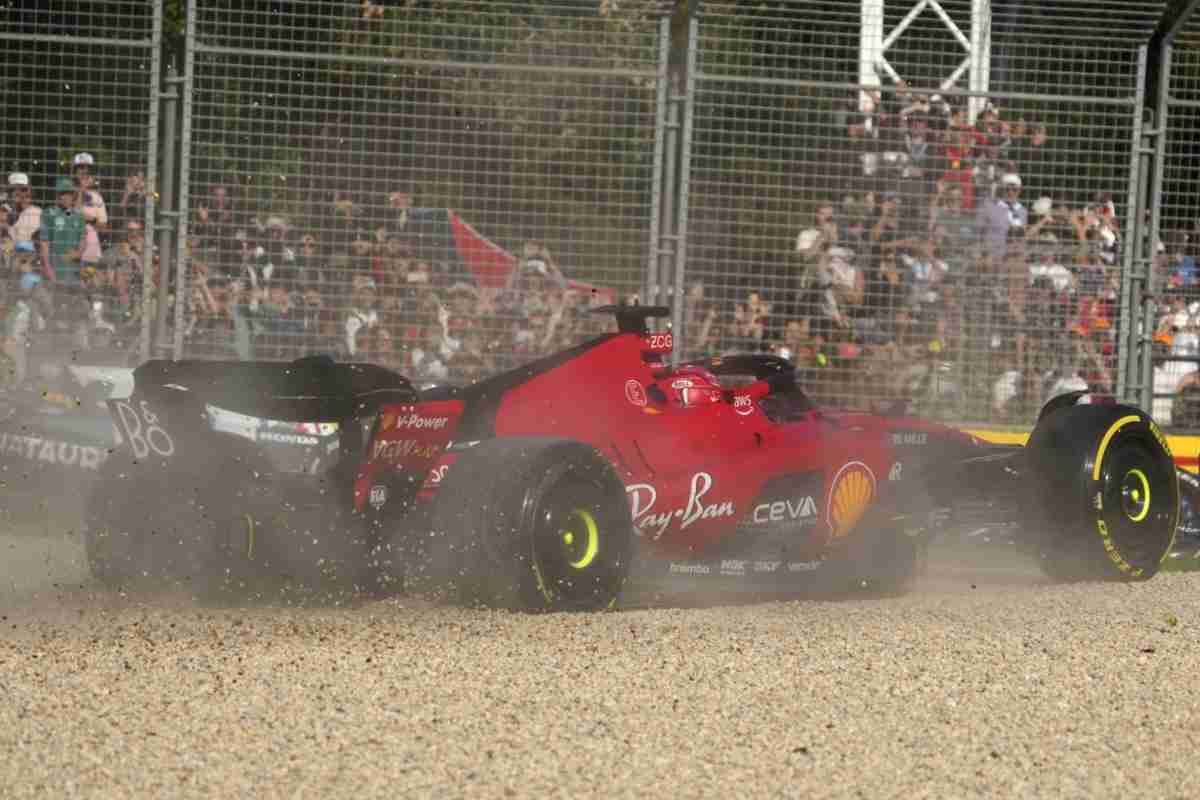 Leclerc subito fuori al GP di Australia