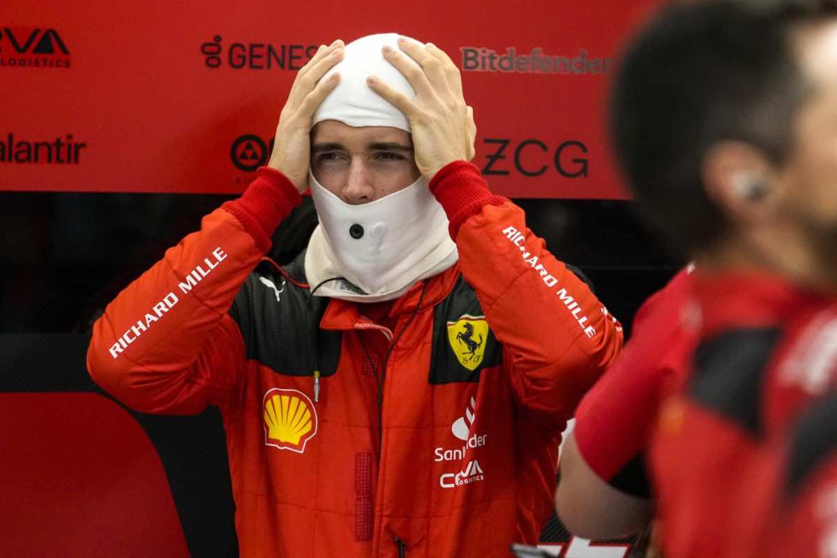 Leclerc, che guaio: stavolta la Ferrari non c'entra