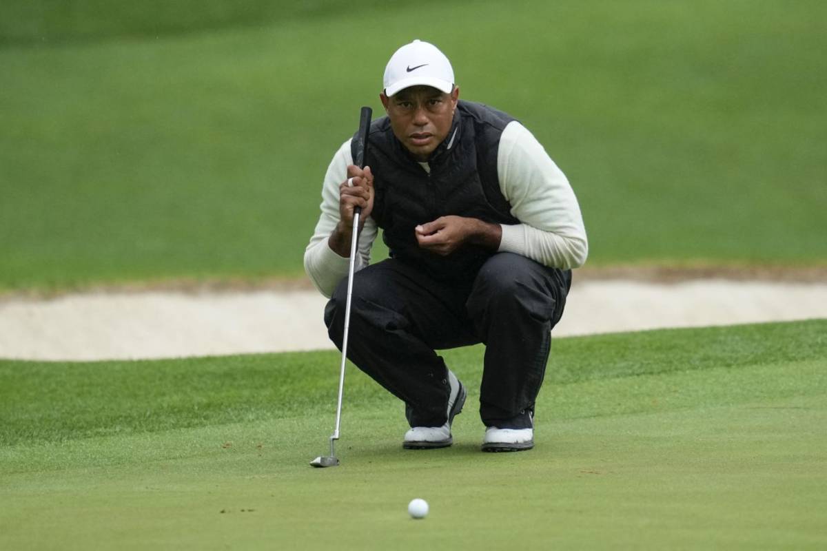 Tiger Woods, lungo stop per il campione