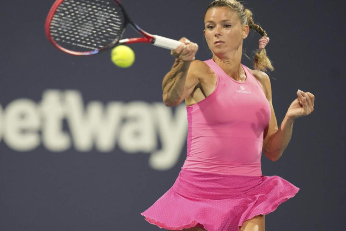 Camila Giorgi possibile forfait a Roma