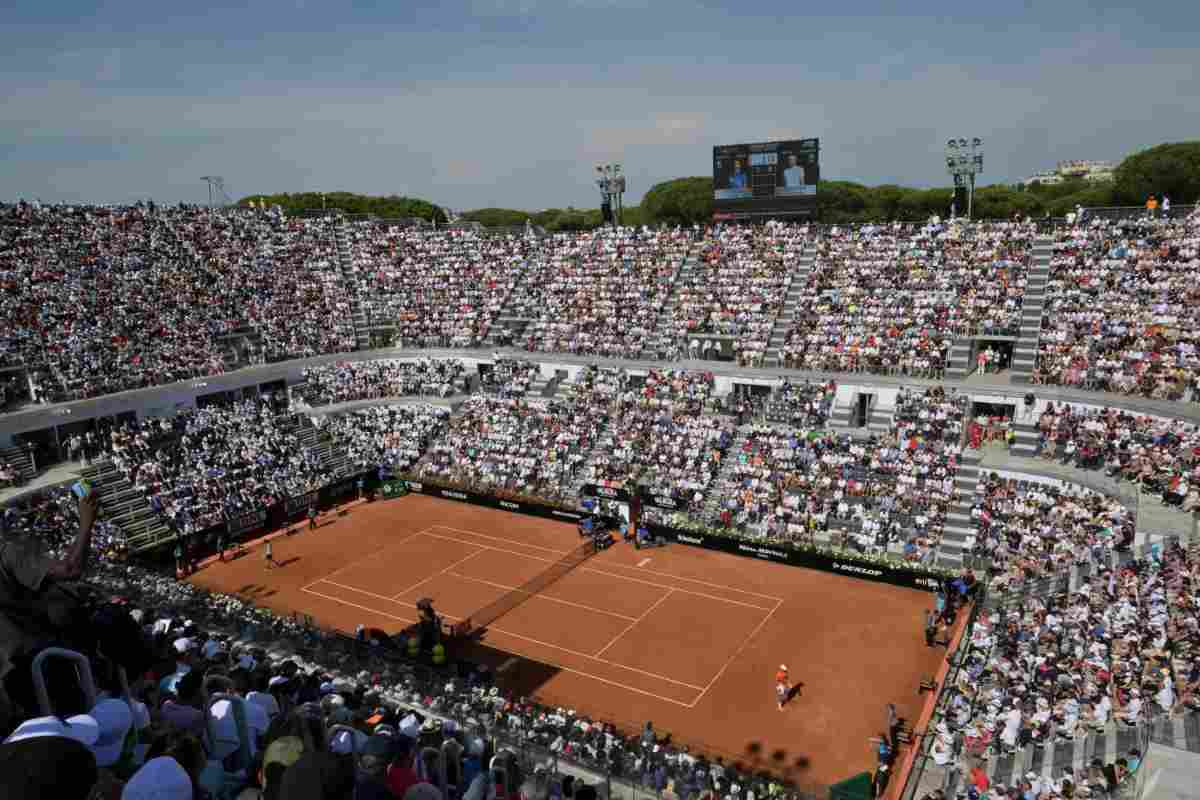 Internazionali d'Italia, forfait per una tennista