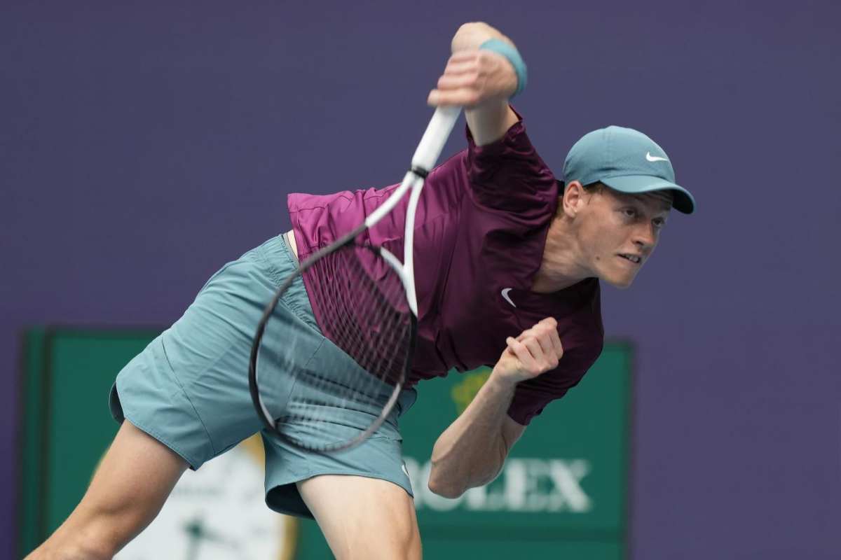 Jannik Sinner in finale all'Atp di Miami