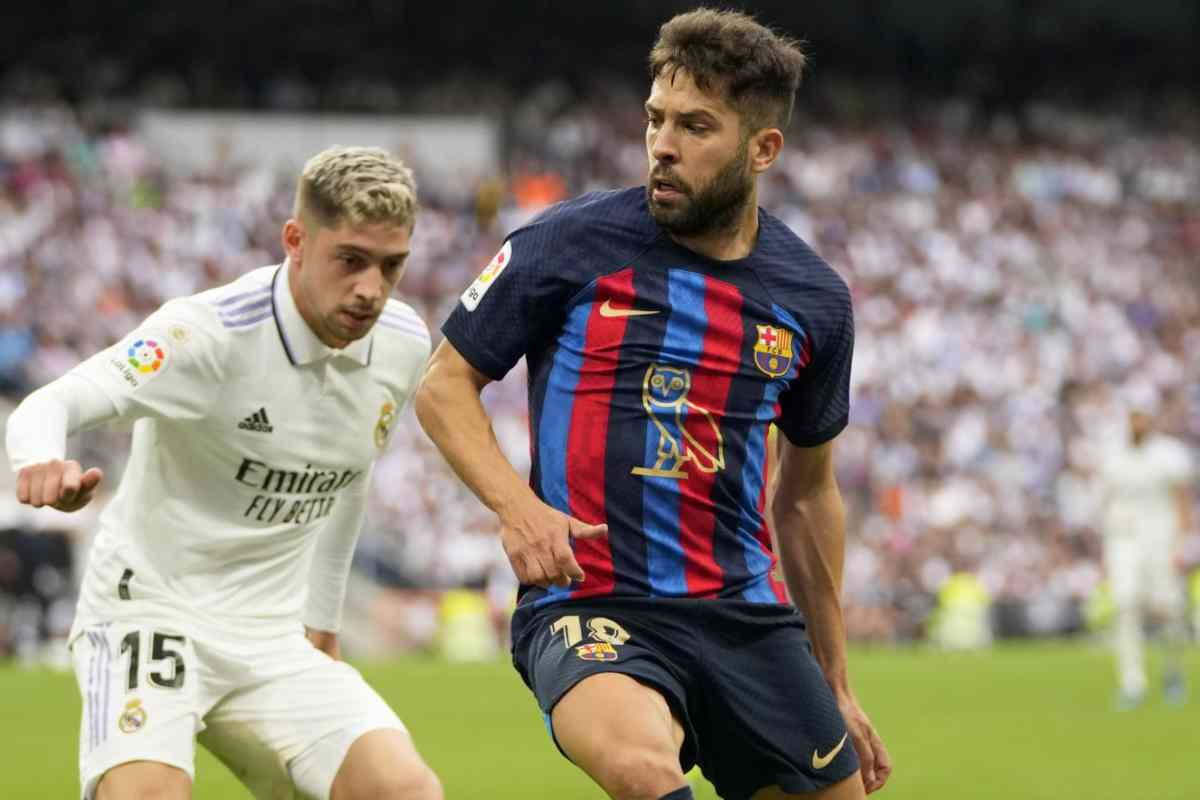 Jordi Alba obiettivo di Juve e Inter