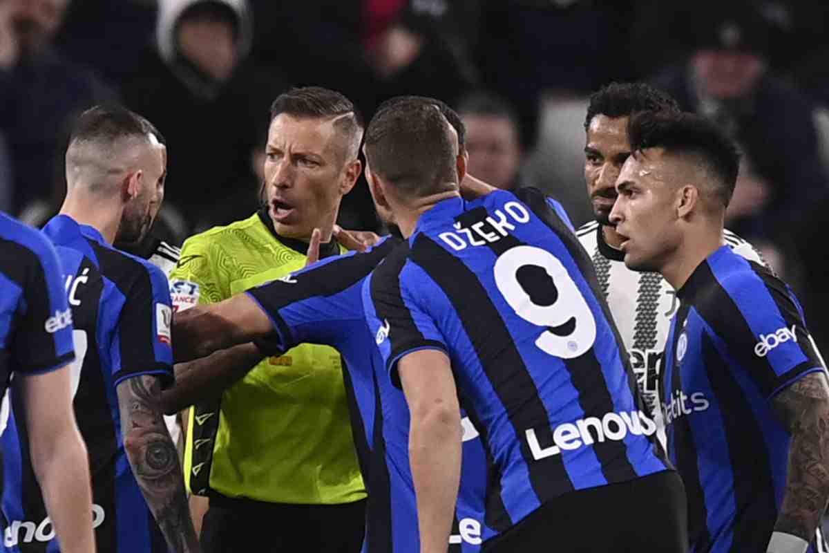 Juventus-Inter, Calvarese commenta espulsione Lukaku