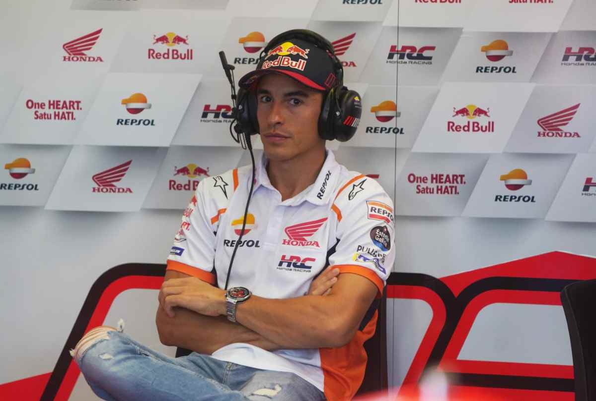 Marc Marquez out anche a Jerez