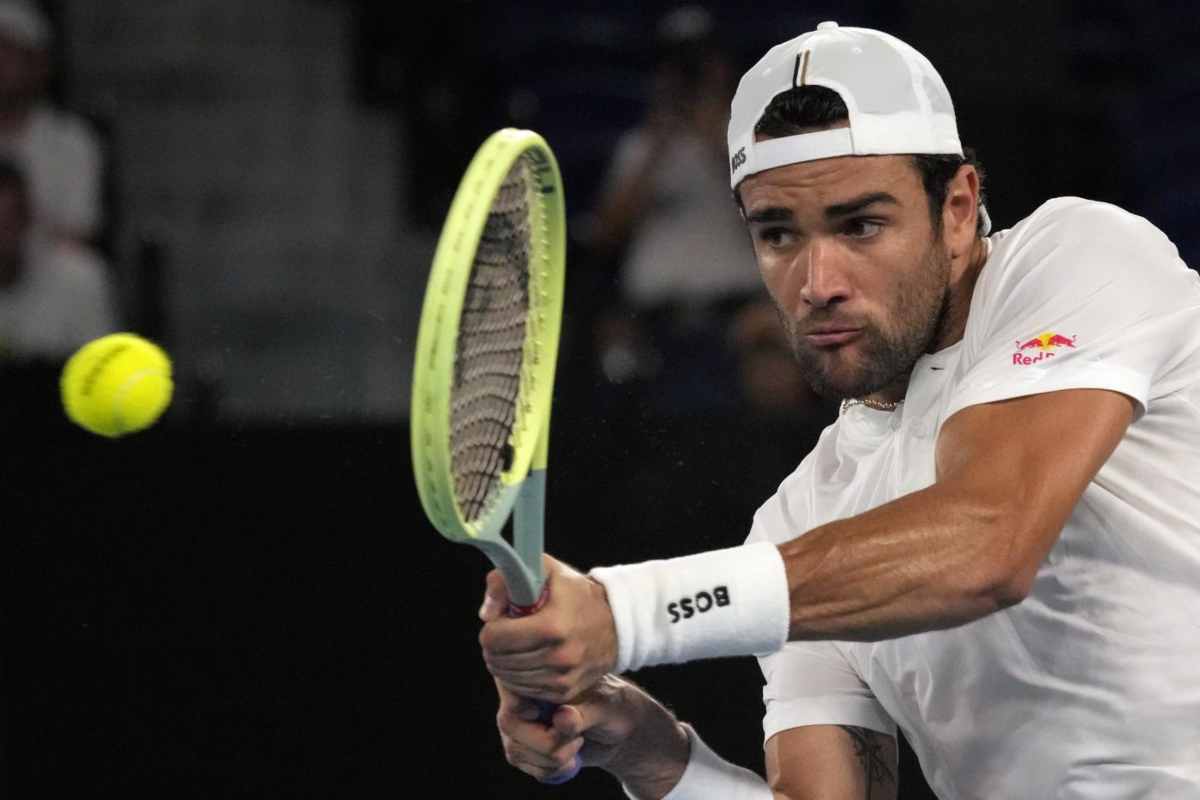 Matteo Berrettini, l'annuncio è ufficiale