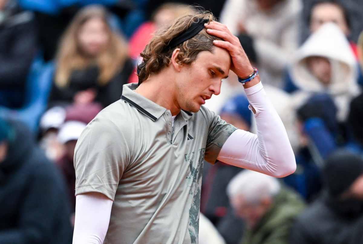 Alexander Zverev, che batosta per il tennista