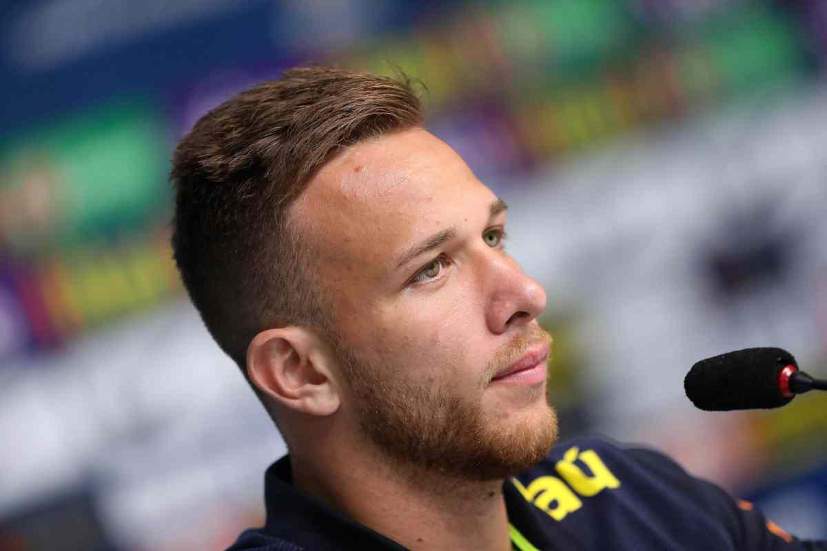 Arthur di nuovo via dalla Juve