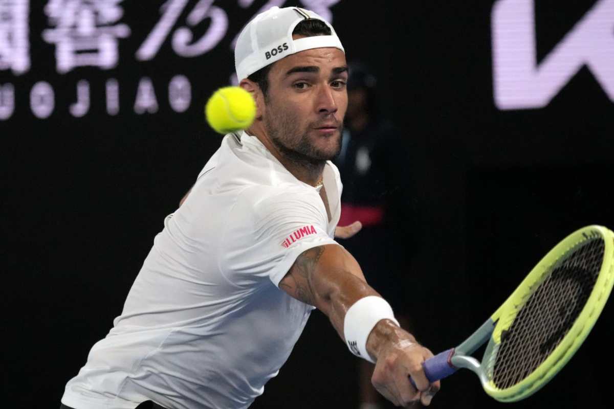 Matteo Berrettini torna ad allenarsi