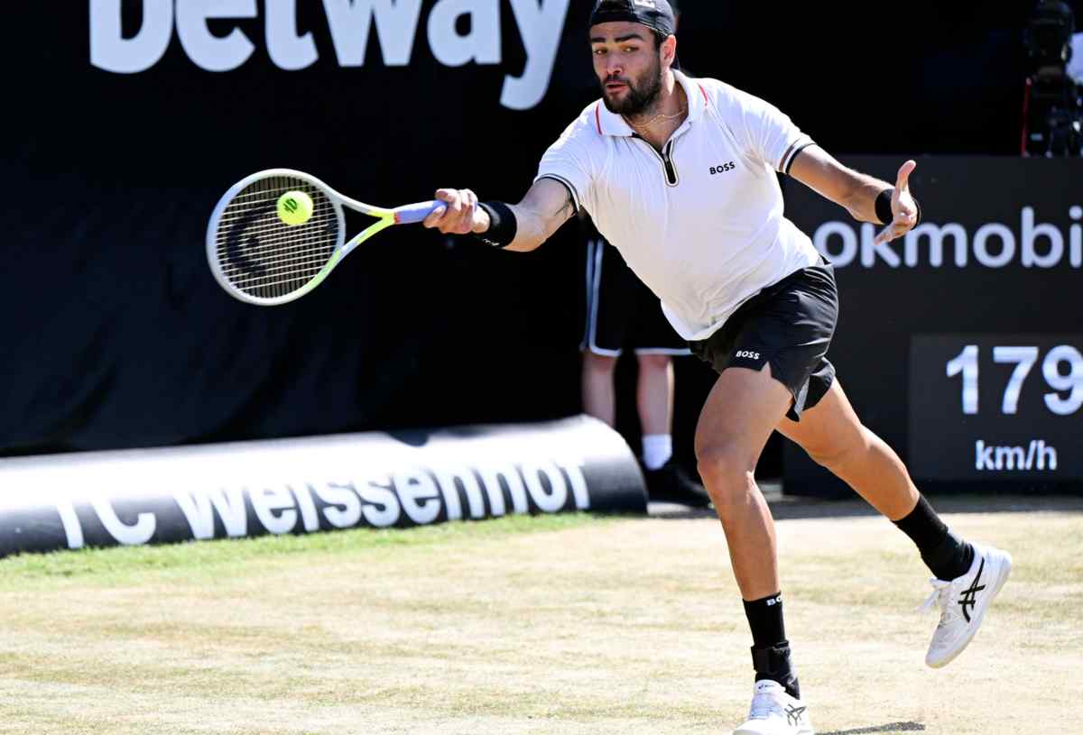 Matteo Berrettini torna a Stoccarda