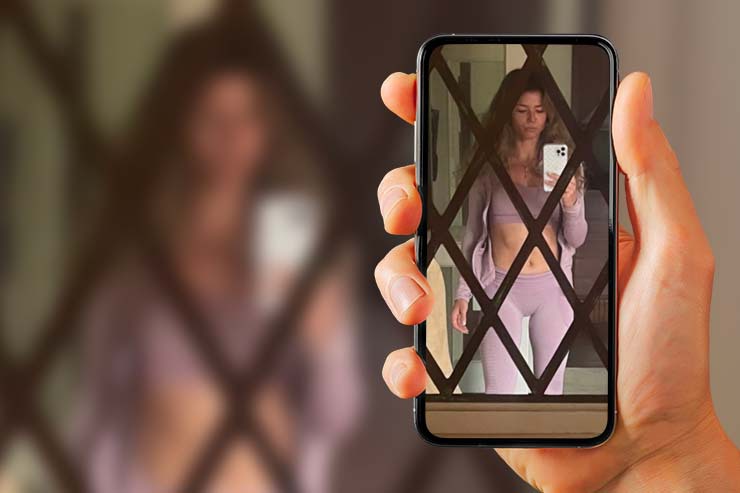 Camila Giorgi, altro selfie bollente su Instagram