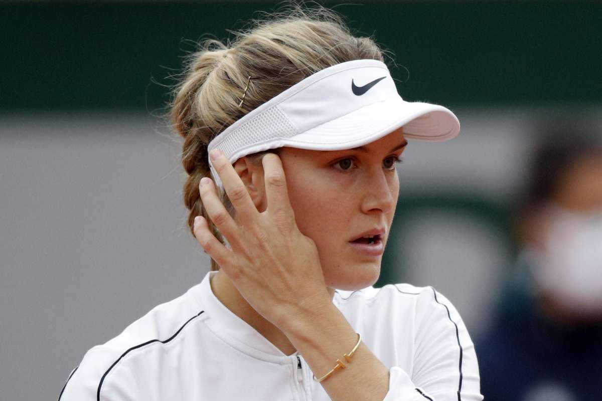 Eugenie Bouchard fa discutere agli Internazionali d'Italia