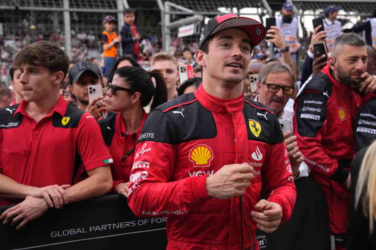 Leclerc, importante annuncio della Ferrari