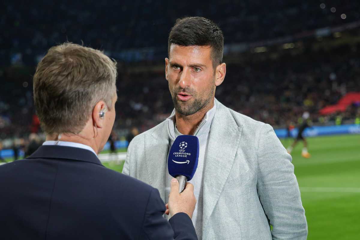 Novak Djokovic Milan-Inter