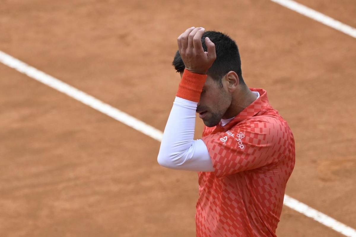 Novak Djokovic sotto Alcaraz e Medvedev nel ranking