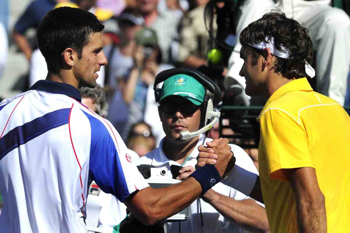 Novak Djokovic, mai amici con Federer e Nadal