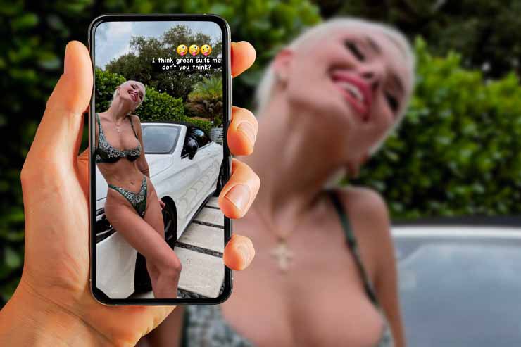 Sofya Zhuk, che foto sui social