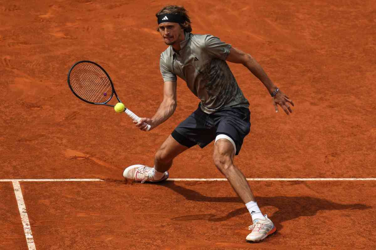 Alexander Zverev, la nuova posizione nel ranking Atp