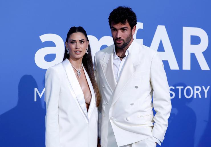 Berrettini e Melissa Satta a Cannes