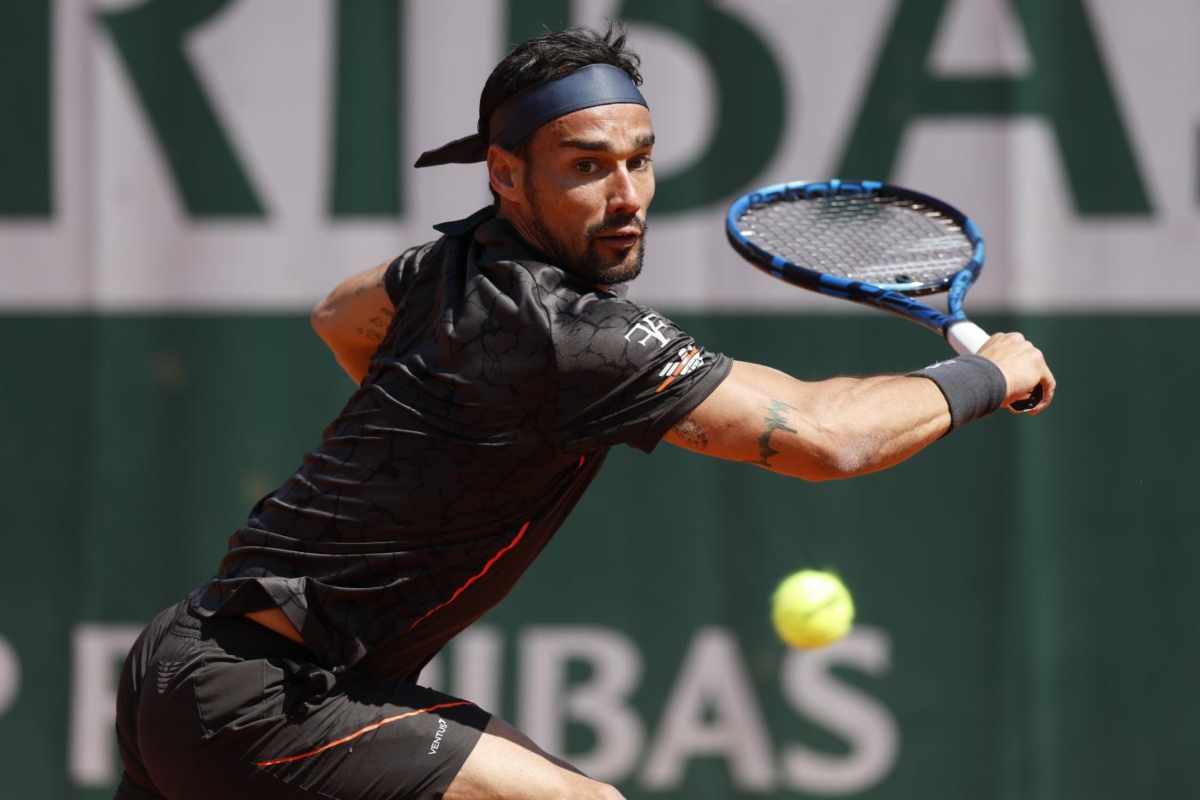 Fabio Fognini annuncio ritiro Roland Garros